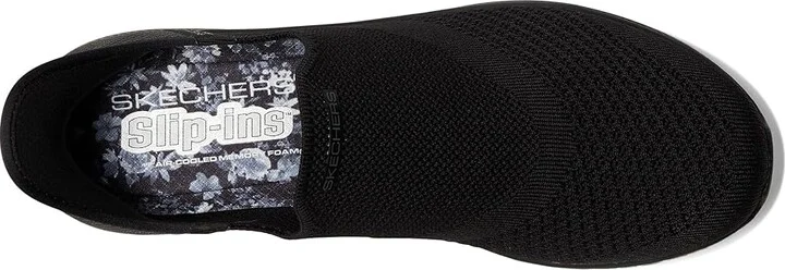 SKECHERS Virtue Sleek Hands Free Slip-INS Women's Shoes Black : 8 C - Wide, Synthetic - Image 2