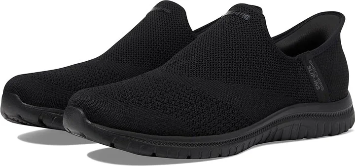 SKECHERS Virtue Sleek Hands Free Slip-INS Women's Shoes Black : 8 C - Wide, Synthetic