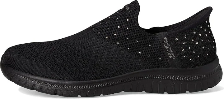 SKECHERS Virtue Starlight Hands Free Slip-Ins Women's Shoes Black : 6 B - Medium - Image 6