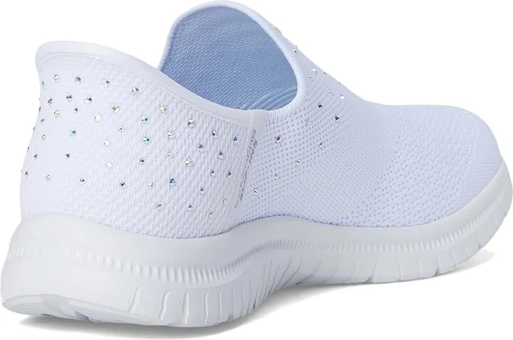 SKECHERS Virtue Starlight Hands Free Slip-Ins Women's Shoes White : 11 B - Medium - Image 4