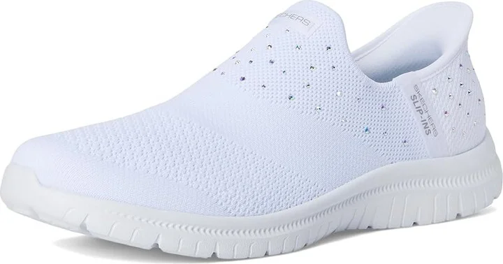 SKECHERS Virtue Starlight Hands Free Slip-Ins Women's Shoes White : 11 B - Medium - Image 5