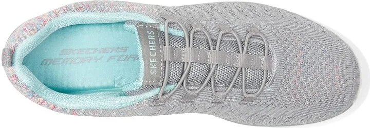 SKECHERS Virtue Women's Shoes Gray : 5 C - Wide, Textile - Image 2