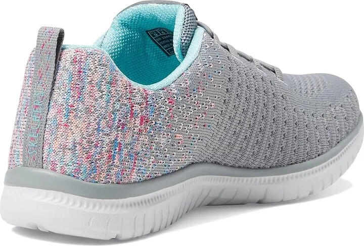 SKECHERS Virtue Women's Shoes Gray : 5 C - Wide, Textile - Image 4