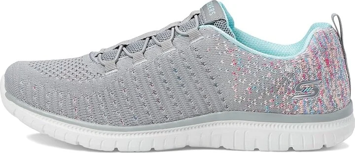 SKECHERS Virtue Women's Shoes Gray : 5 C - Wide, Textile - Image 6