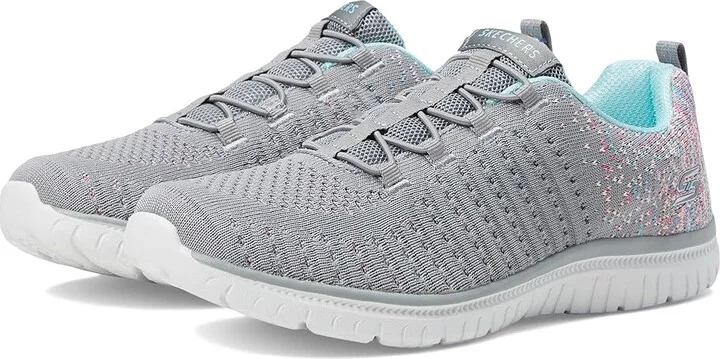 SKECHERS Virtue Women's Shoes Gray : 5 C - Wide, Textile
