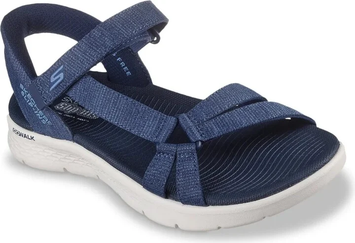 Skechers Wide Width Hands Free Slipins GO WALK Flex Sandal