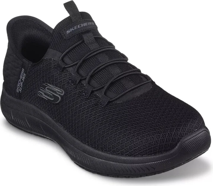 Skechers Wide Width Hands Free SlipIns: Hands Free Work Summits SR Enslee SlipOn Sneaker