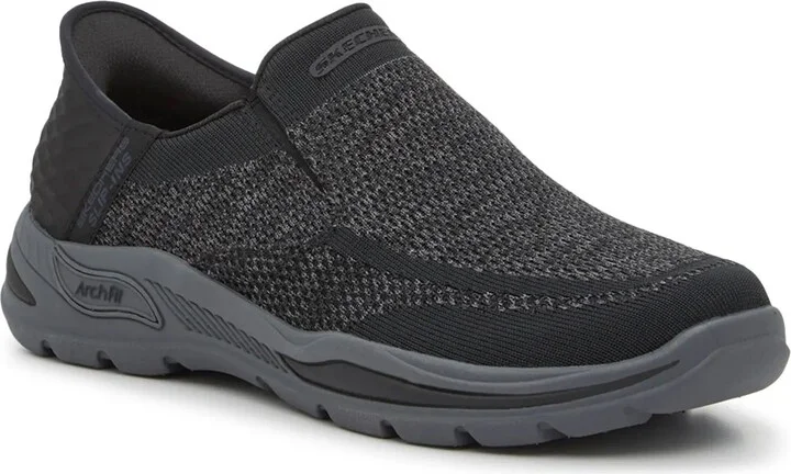Skechers Wide Width SlipIns Arch Fit Motley Atlee SlipOn Sneaker