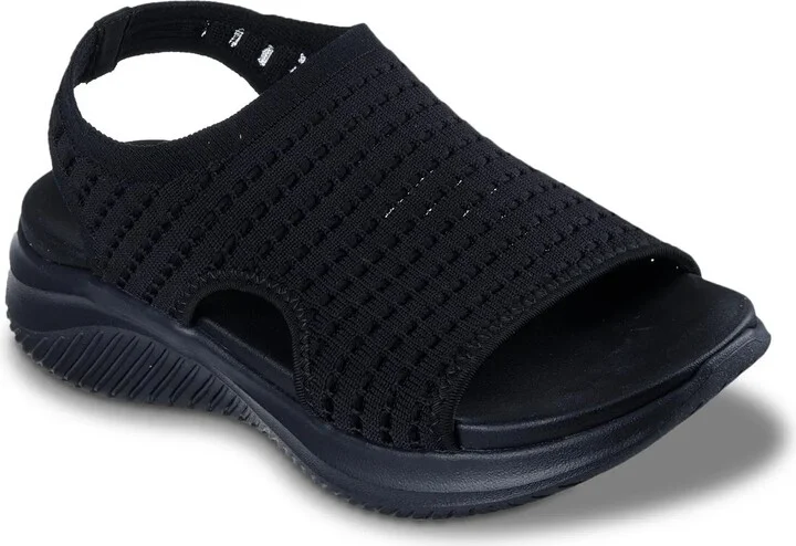 Skechers Wide Width Ultra Flex 3.0 Checkin' In Sandal