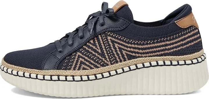 SKECHERS Wilshire Blvd - Bellevue Women's Shoes Navy : 7.5 B - Medium, Synthetic - Image 6