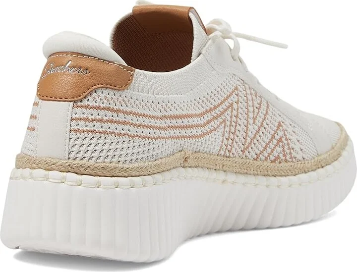 SKECHERS Wilshire Blvd - Bellevue Women's Shoes White : 11 B - Medium, Synthetic - Image 4