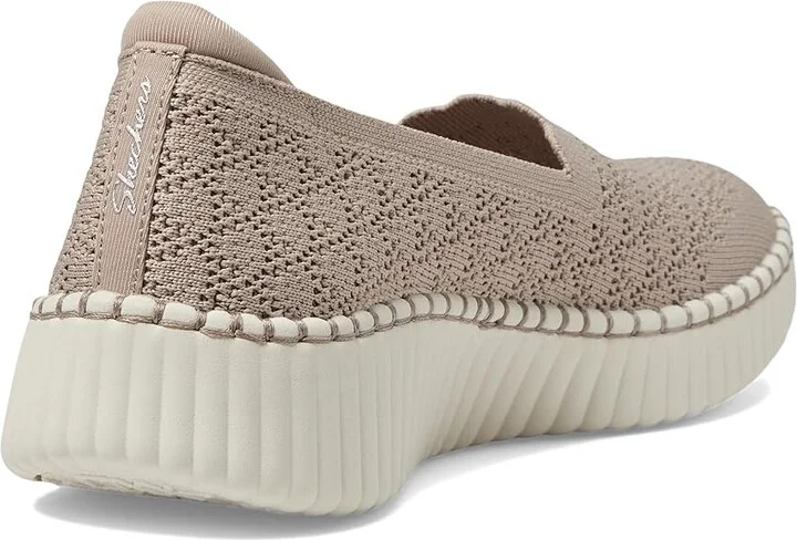 SKECHERS Wilshire - Blvd Women's Shoes Taupe : 5.5 B - Medium, Rubber - Image 5