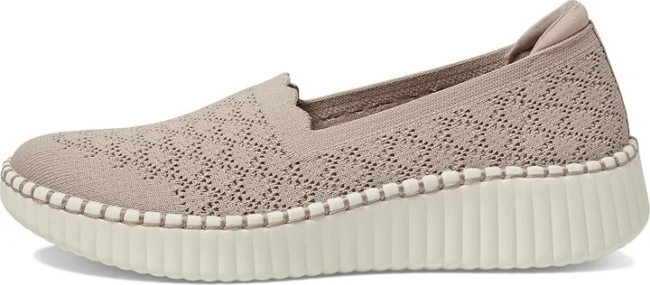 SKECHERS Wilshire - Blvd Women's Shoes Taupe : 5.5 B - Medium, Rubber - Image 6