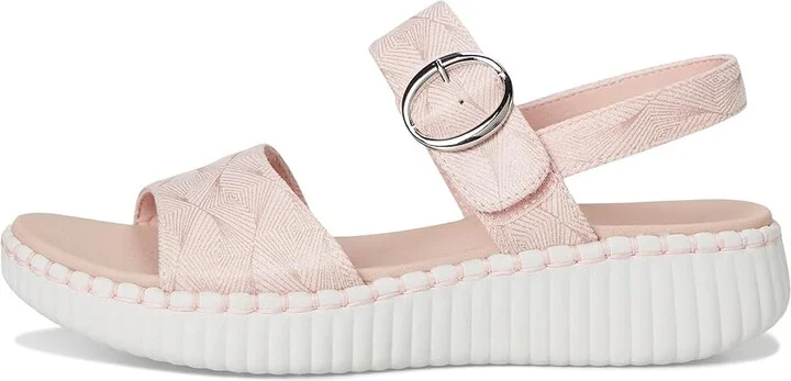 SKECHERS Wilshire Boulevard - Illusion Of Love Women's Sandals Blush : 8 B - Medium, Rubber/Suede - Image 6