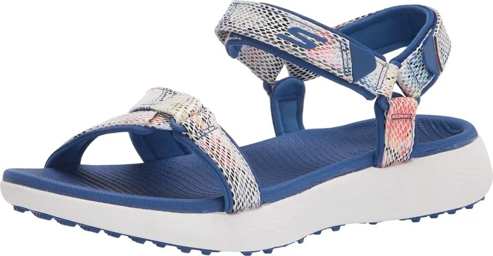Blue/Multi Snake Print