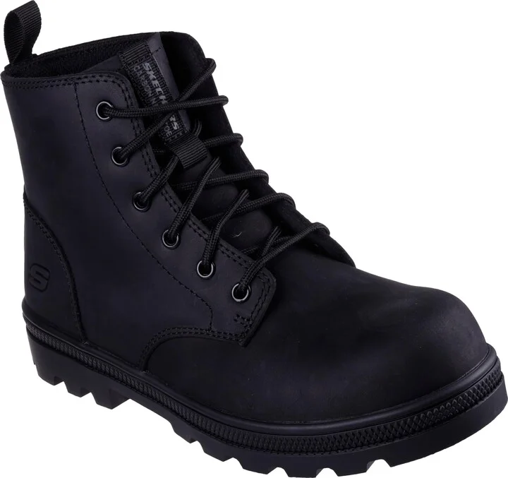 Skechers Women's ace Up Rotund Cabon Nano Safety Toe Industrial Boot