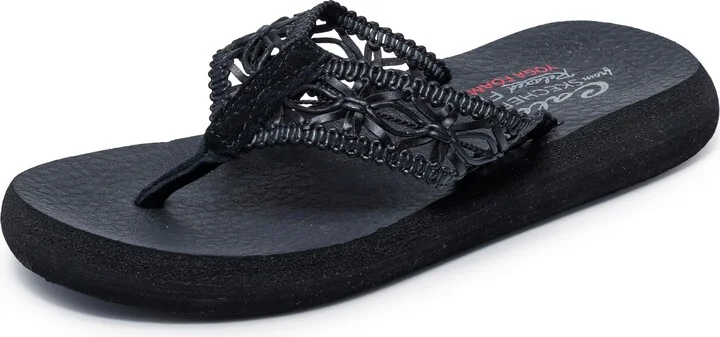 Skechers Women's ASANA-Ocean Breezer Flip-Flop