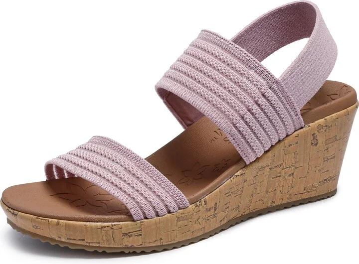 Skechers Women's Beverlee-Sheer Luck Wedge Sandal