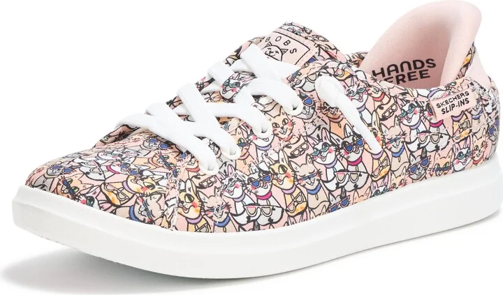 Skechers Women's Bobs D'vine-Kitty Cool Hands Free Slip-ins Sneaker
