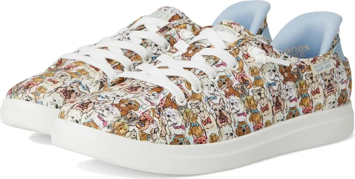 Skechers Women's Bobs D'vine-Preppy Pup Hands Free Slip-ins Sneaker
