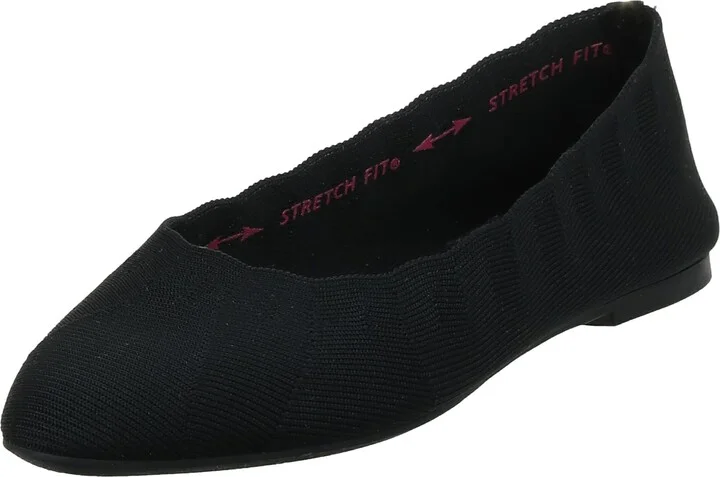Skechers Women's Cleo-Bewitch-Wide-Ballet Flat