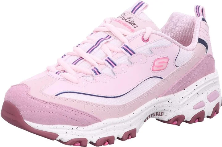 Skechers Women's D'Lites-Bold Views Sneaker