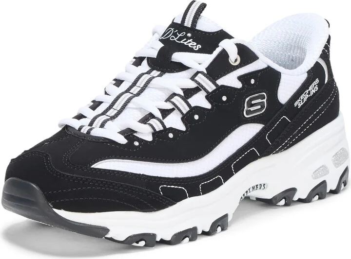 Skechers Women's D'Lites Fan Girl Hands Free Slip-INS Sneaker