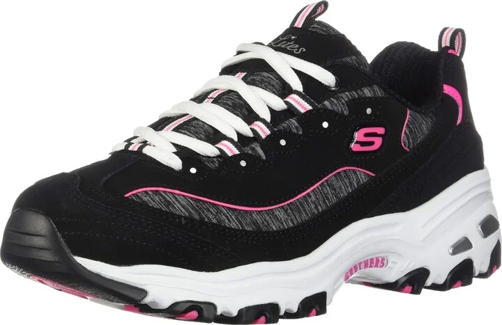 Black/Hot Pink