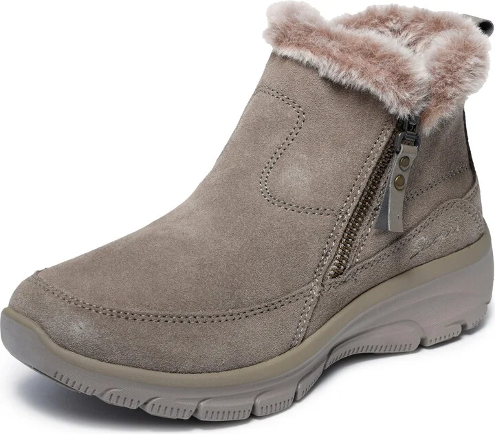 Skechers Women's Easy Going-Cool Zip Ankle Boot