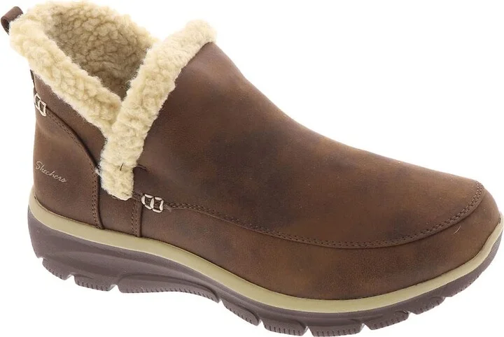 Skechers Women's Easy Going-Gold Rush Ankle Boot