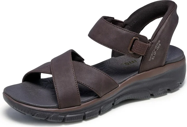 Skechers Women's Easy Going-Somewhere Sunny Sandal