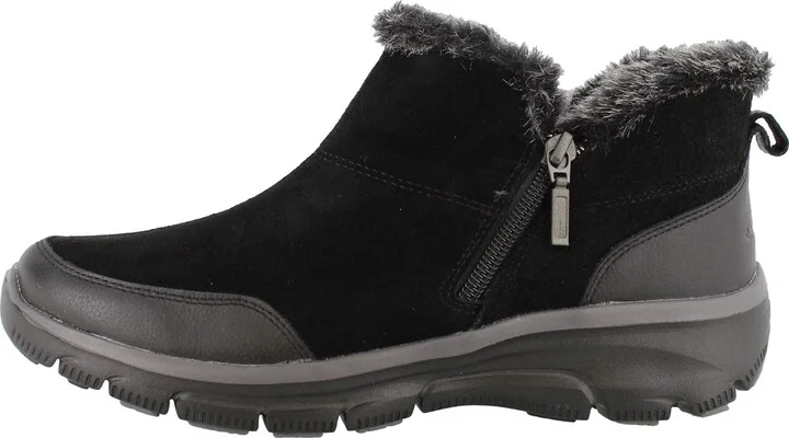 Skechers Women's Easy Going-Zip It Ankle Bootie