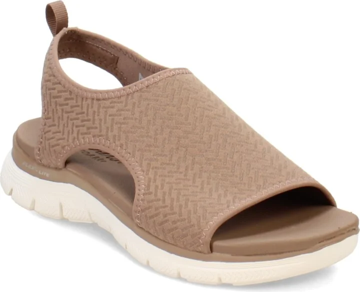 Skechers Women's Flex Appeal 4.0-Livin' in This Sport Sandal