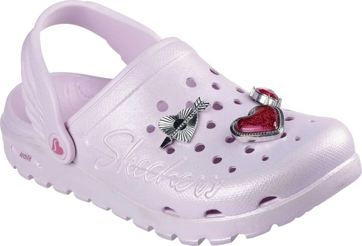Skechers Women's FOAMIES Arch Fit Footsteps-Cupid Clog