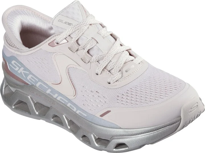 Skechers Women's Glide-Step Altus-STARLIGHTT Shine Hands Free Slip-INS Sneaker