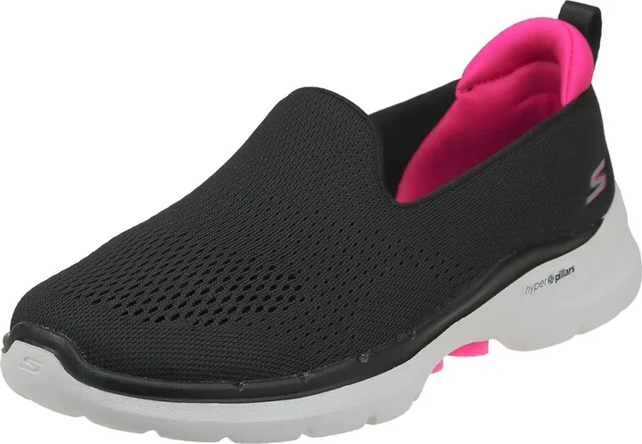Skechers Women's GO Walk 6-Ocean Splash Sneaker