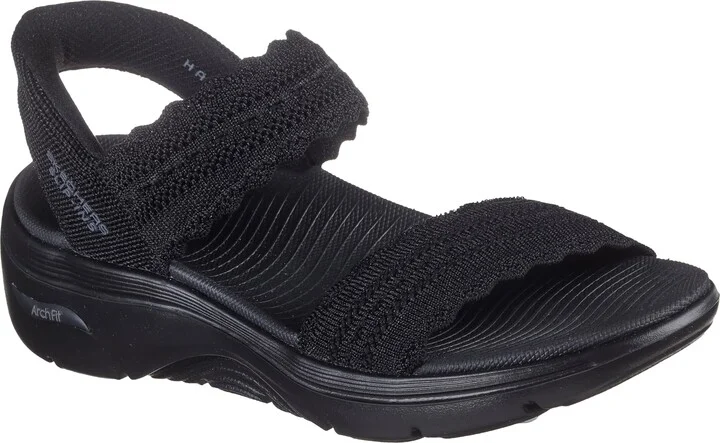 Skechers Women's Go Walk Arch Fit 2.0 Hands Free Slip-ins Sandal-Sasha Fisherman