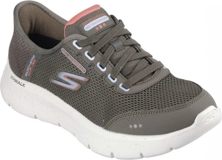 Skechers Women's Go Walk Flex Clear Creek Waterproof Hands Free Slip-Ins Sneaker
