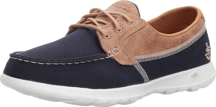 Skechers womens Gowalk Lite - Coral Boat Shoe