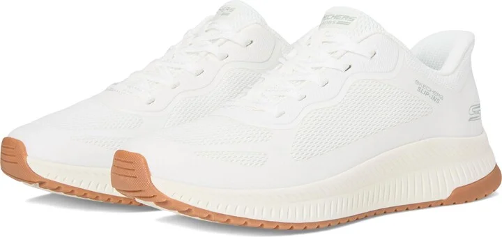 Skechers Women's Hands Free Slip-Ins: Bobs Squad 4-Staple Look Sneaker