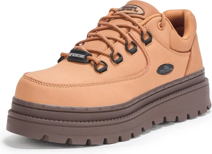 Skechers Women's Lace Up Platform Sneaker wirh Slip Resisitant Out Sole Carbon Nano Safety Toe Industrial Shoe
