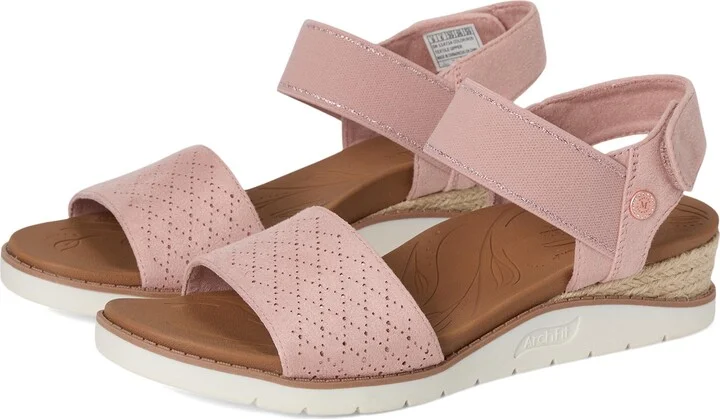 Skechers Women's Martha Stewart Arch FIT Beach KISS-Beyond Chic Sandal