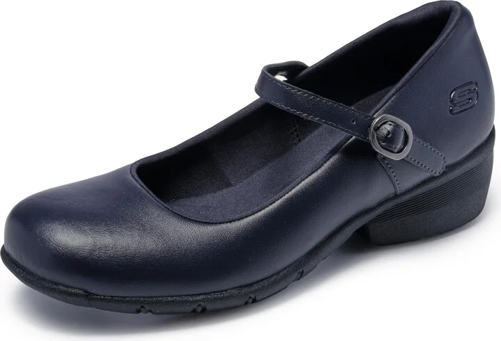 Skechers Women's Mary Jane Elsit Slip Resistant Health Care Professional Shoe