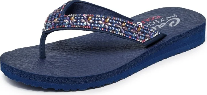 Skechers Women's Meditation-Evening Shine Flip-Flop