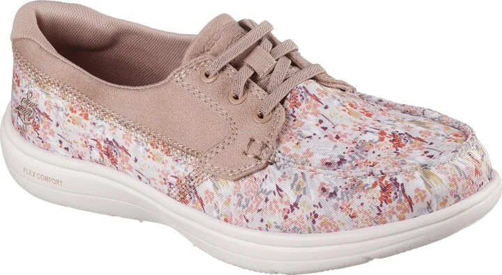 Skechers Women's On-The-Go Flex Radiant Floral Boat Shoe