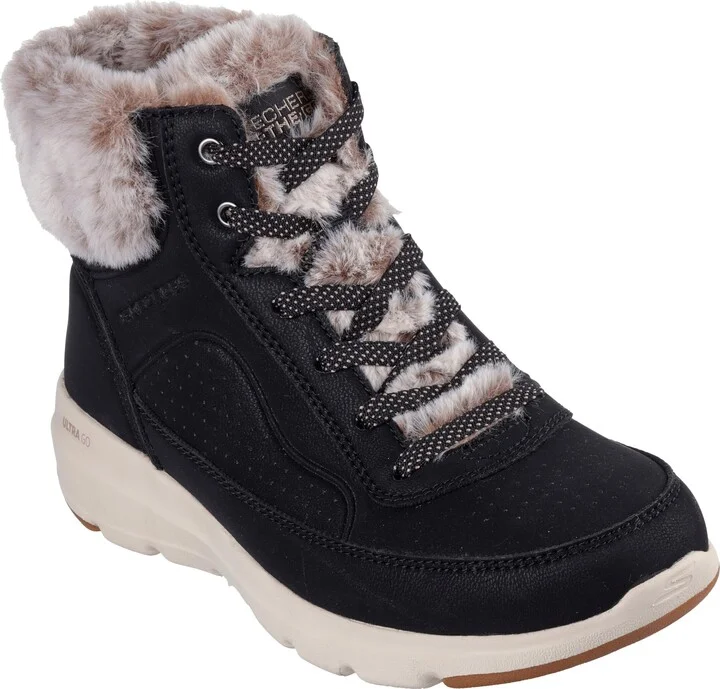 Skechers Women's On-The-Go Glacial Ultra Sneaker Boot Ankle