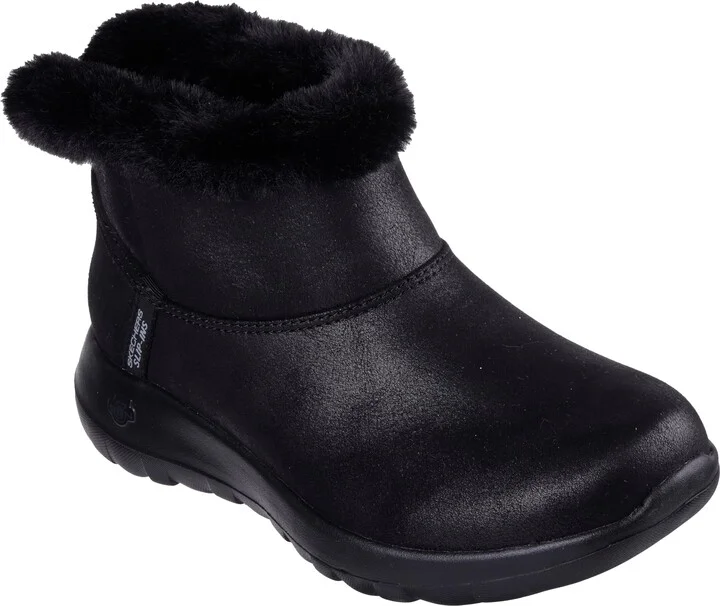 Skechers Women's On The Go Joy-Cozy Dream Hands Free Slip-ins Ankle Boot