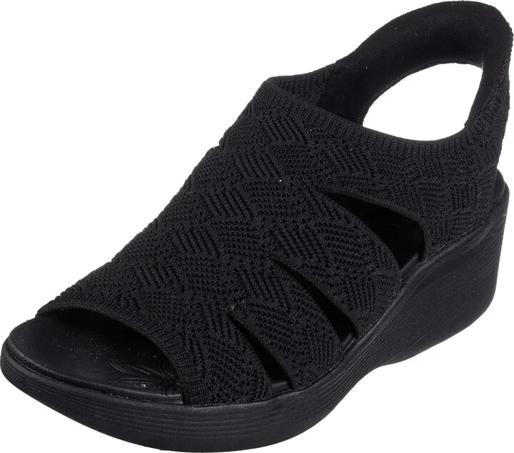 Skechers Women's PIER-LITE-Memory Maker Wedge Sandal