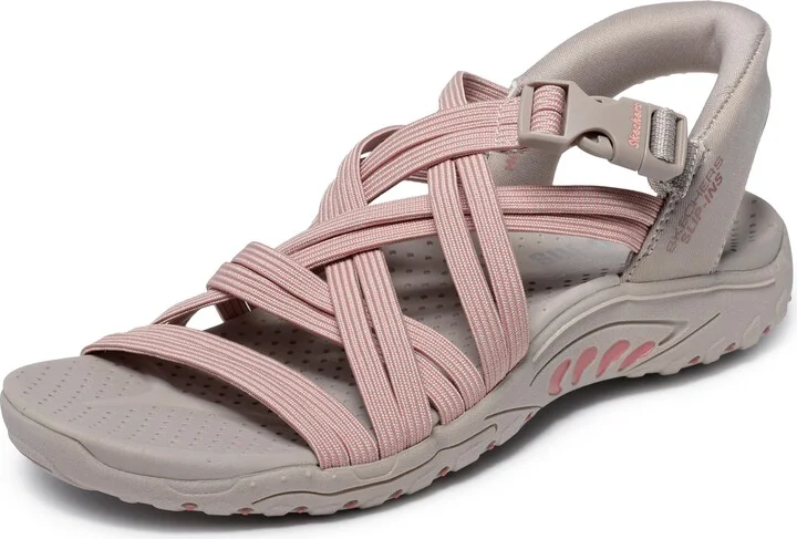 Skechers Women's Reggae-Morning Light Slide Sandal