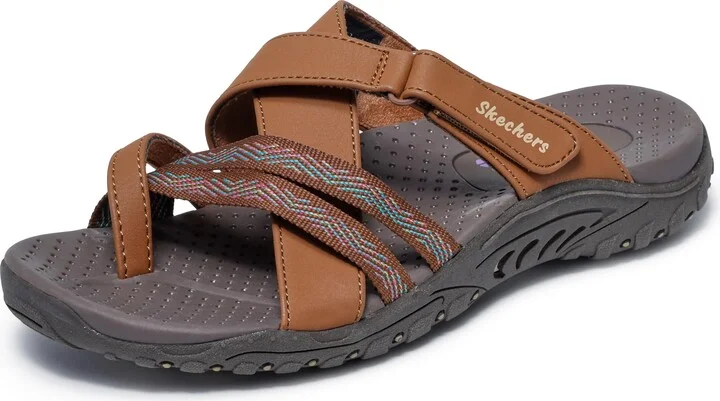 Skechers Women's Reggae-Sunday Stroll Flip-Flop